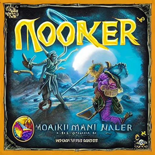 Prompt: moonrakers board game