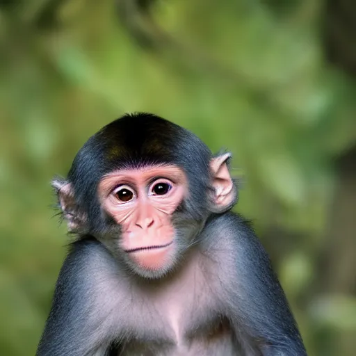 Image similar to monkey portrait