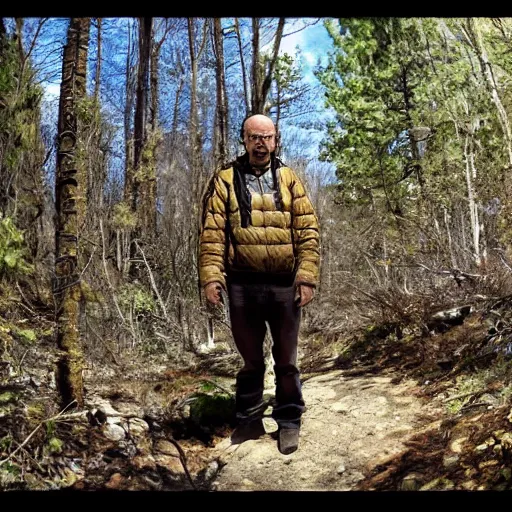 Image similar to walter white trail cam footage