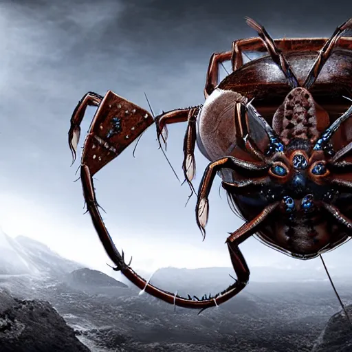 Image similar to viking spider