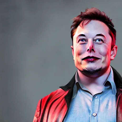 Image similar to a very magical Elon musk