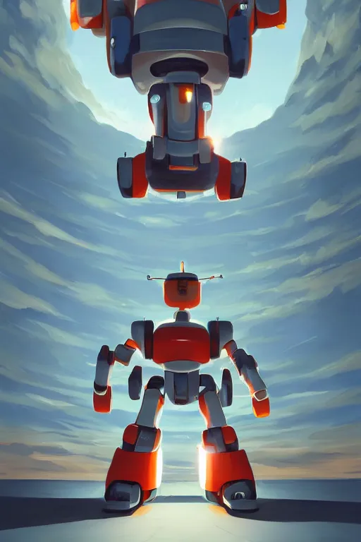 Image similar to metabots medabots medarotto medarot robot minimalist comics, behance hd by jesper ejsing, by rhads, makoto shinkai and lois van baarle, ilya kuvshinov, rossdraws global illumination ray tracing hdr radiating a glowing aura