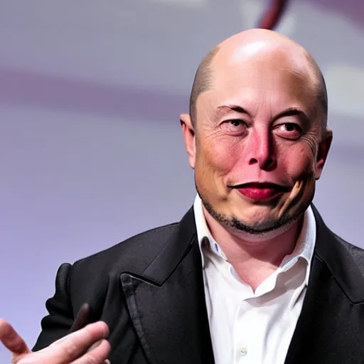 Image similar to bald elon musk