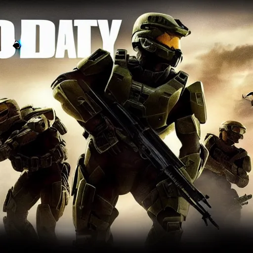 Image similar to call of duty, battlefield and halo