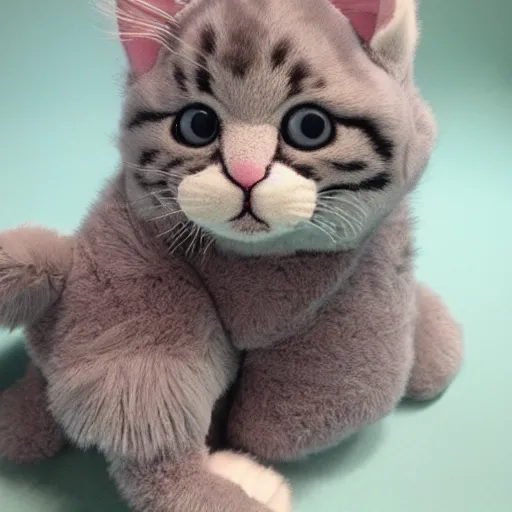 Image similar to kitten stuffed animal