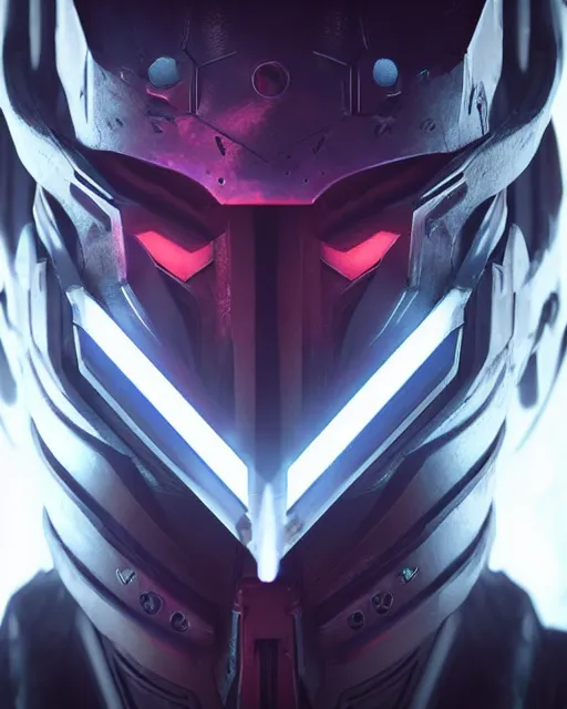 Prompt: a sci fi close up portrait of a shadow templar from the game destiny by bungie studios wearing futuristic armor made of metal, cinematic lighting, smooth, high detail, dark fantasy, unreal engine, octane render, art by vitaly bulgarov artstation, character art by bungie studios, fog volumes, neon glowing aura, post processing, cgsociety