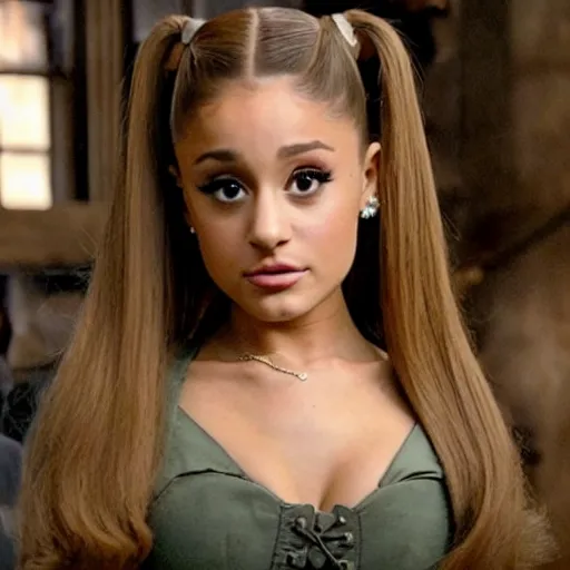 Image similar to Ariana Grande in the inglourious basterds