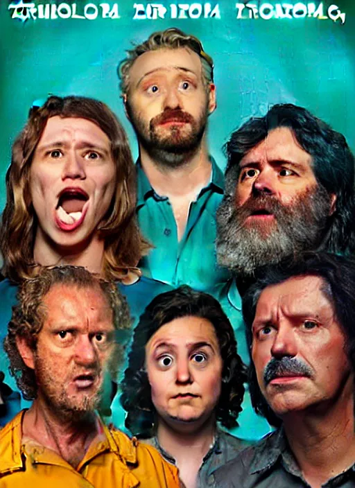 Image similar to poster for a netflix drongo show called drongo, tv show drongo poster