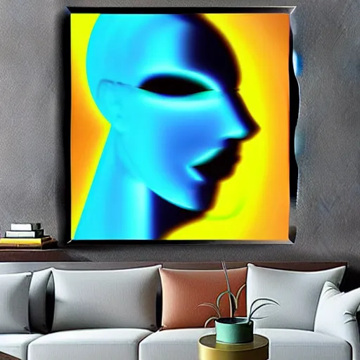 Image similar to artificial intelligence art futuristic sleek design cyber code