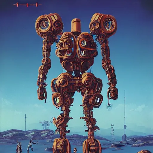 Image similar to occult mobile suit inscribed with runes, demonic mechanical exoskeleton wearing hardsurface armour by simon stalenhag, frank gehry, rob gonsalves, bandai box art