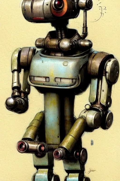 Image similar to ( ( ( ( ( 1 9 5 0 s pulp robot. muted colors. ) ) ) ) ) by jean - baptiste monge!!!!!!!!!!!!!!!!!!!!!!!!!!!!!!