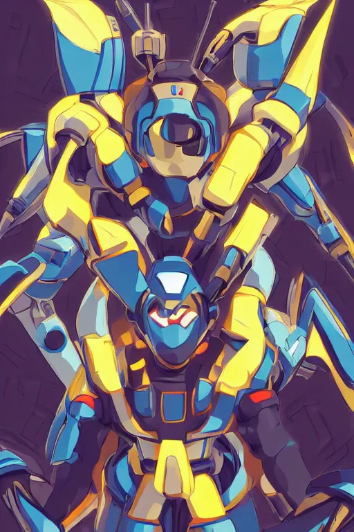 Image similar to robot ninja mask helmet megaman x zero rockman 2 0 2 2 switch game boss legacy collection fanart artsation, art gta 5 comics, behance hd by jesper ejsing, by rhads, makoto shinkai and lois van baarle, ilya kuvshinov, rossdraws global illumination ray tracing