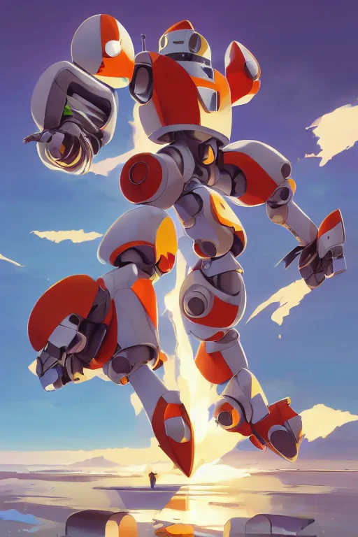 Image similar to metabots medabots medarotto medarot robot minimalist comics sharpen earth defense force tank, behance hd by jesper ejsing, by rhads, makoto shinkai and lois van baarle, ilya kuvshinov, rossdraws global illumination radiating a glowing aura ray tracing hdr