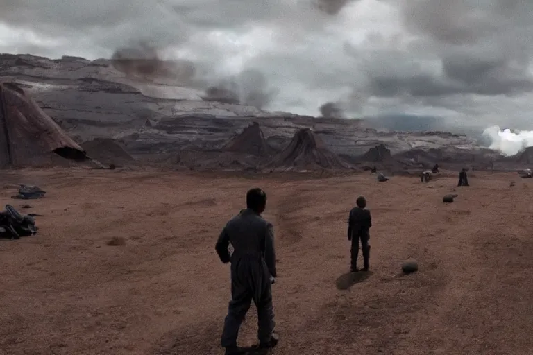 Prompt: VFX movie photojournalism of daily life in a interstellar post scarcity civilization Emmanuel Lubezki