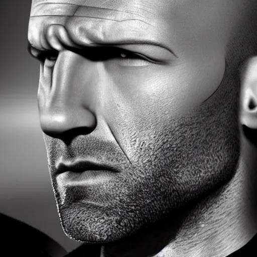 Image similar to jason statham as anime character, kyoto animation, magical