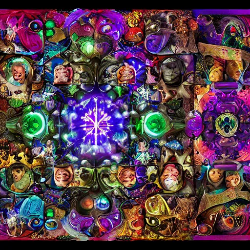 Image similar to every person is a puzzle. some are missing a few jigsaw pieces ; others are missing almost everything. but each and every person can be harvested to construct a totus anima mea, or whole soul, which provides everlasting life to whomever possesses it, digital art, hyper drtailed