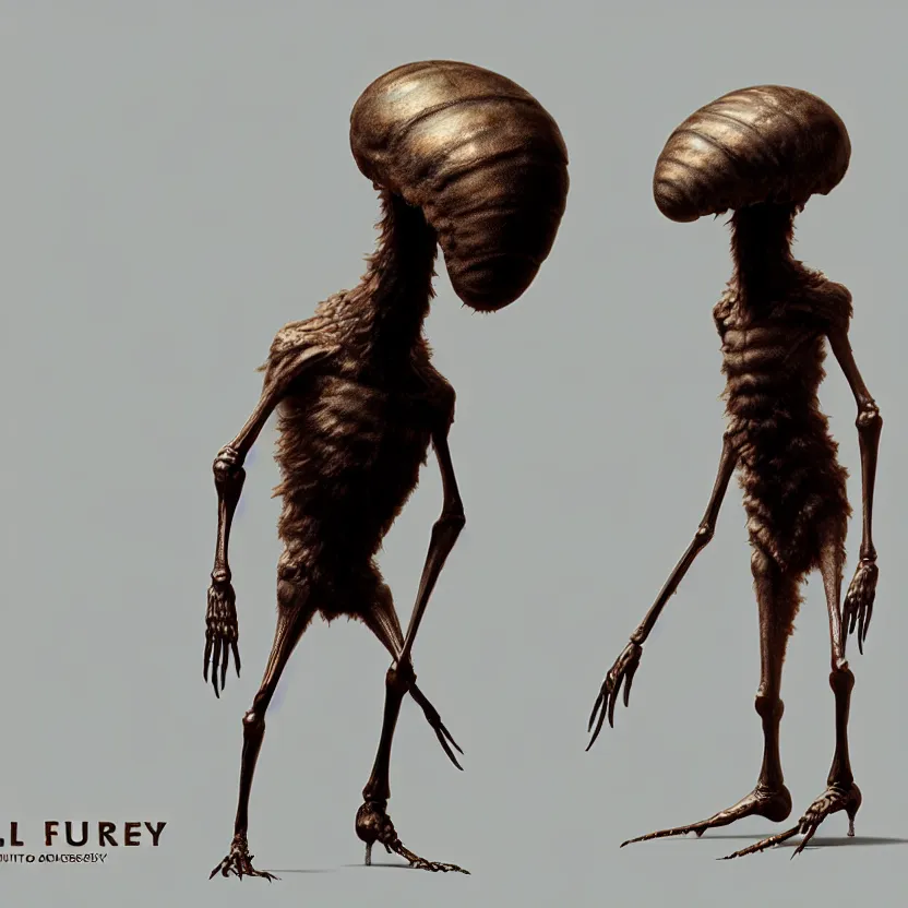 Image similar to A beautiful concept art of standing anthropomorphic biped flea on white background, unreal engine, by james gurney, inspired by Abe's Odyssey