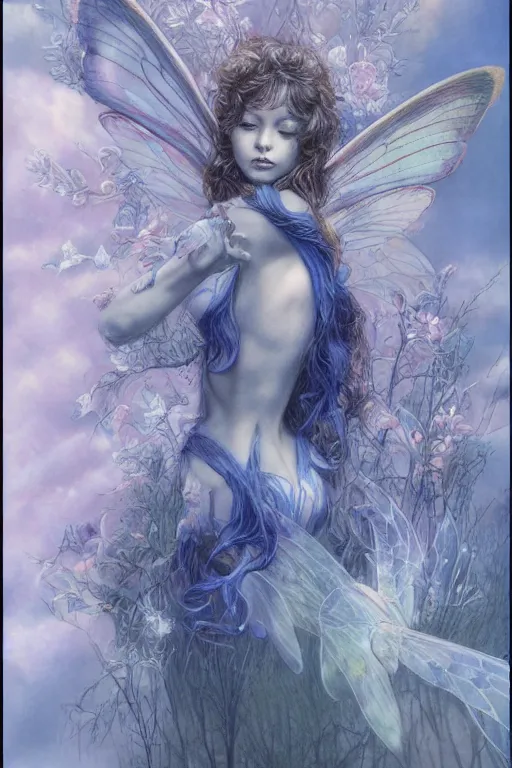 Image similar to a faerie by alan lee and artgerm