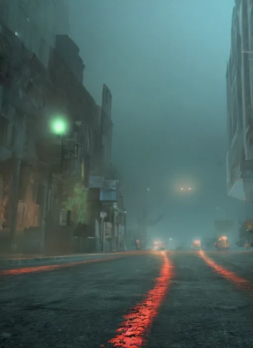 Image similar to A cinematic still of Day of the dead (1985), particles, volumetric light, hyperrealistic, ultradetailed, fog, ominous, octane render, unreal engine