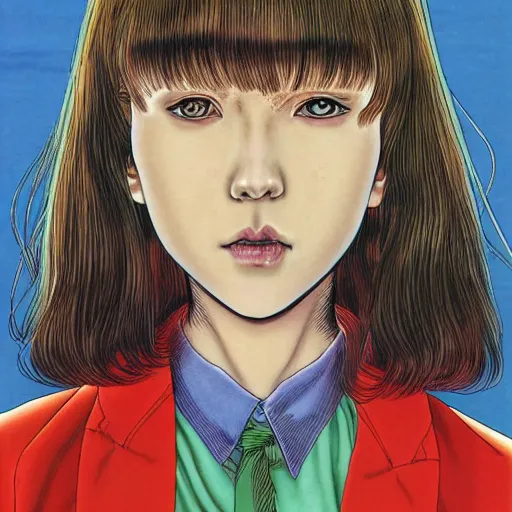 Image similar to strange full length portrait by yuji moriguchi and shintaro kago