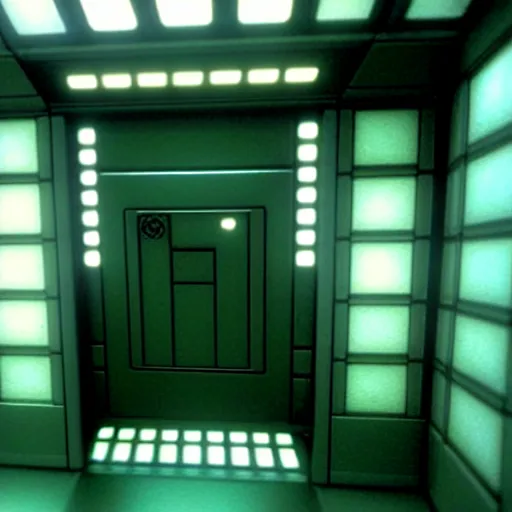 Image similar to realistic gate room from the tv show star gate sg - 1