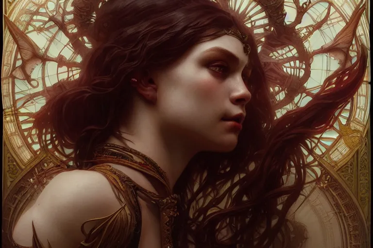 Prompt: ultra realistic, tzimisce, flesh, metamorphosis, vampire, sabbat, intricate details, eerie, highly detailed, octane render, 8 k, art by artgerm and alphonse mucha and greg rutkowski