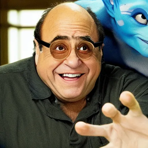 Image similar to danny devito in avatar movie still 2 0 0 9