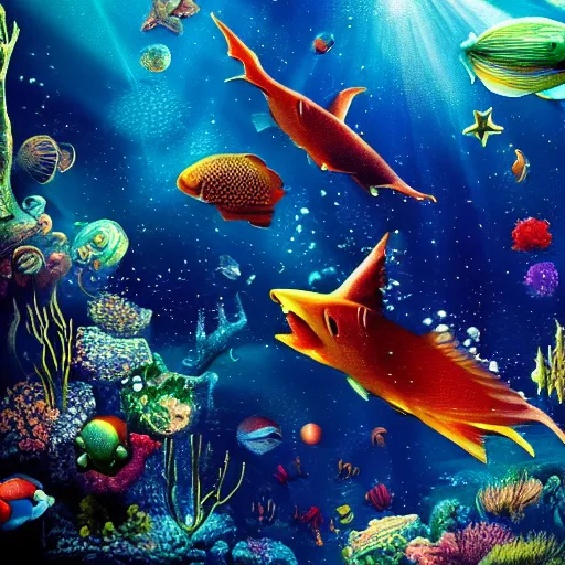 Image similar to underwater space jazz hd wallpaper