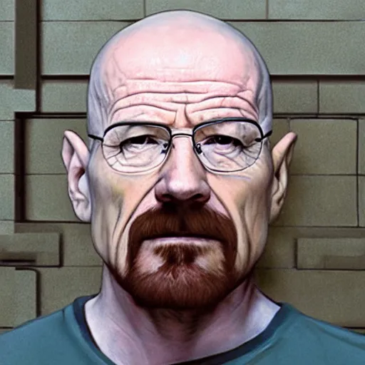 Image similar to Walter white halfway in a sewer