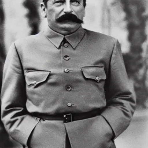 Image similar to stalin in arabic clothes