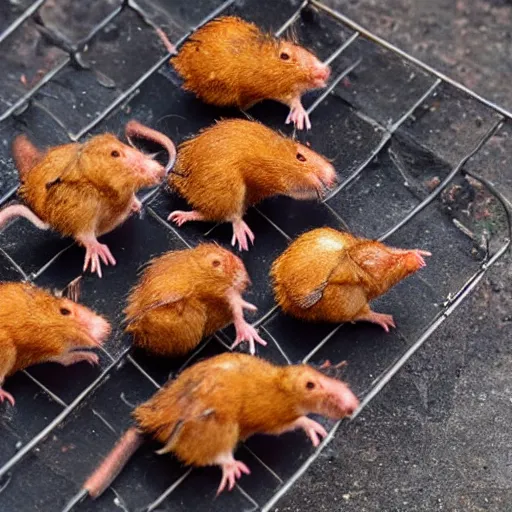 Image similar to fried rats