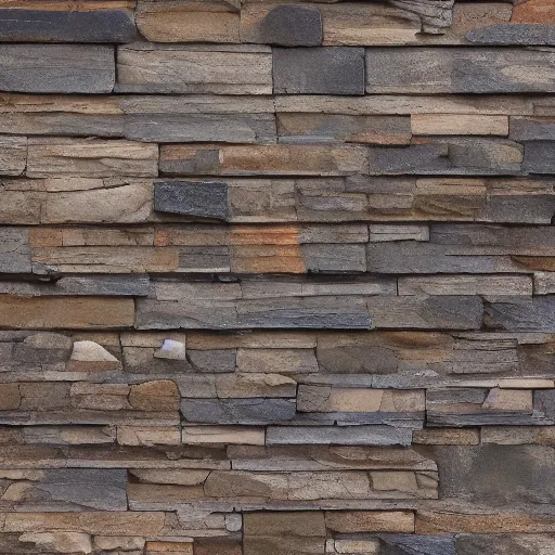 Image similar to a painterly stylized stone cladding texture