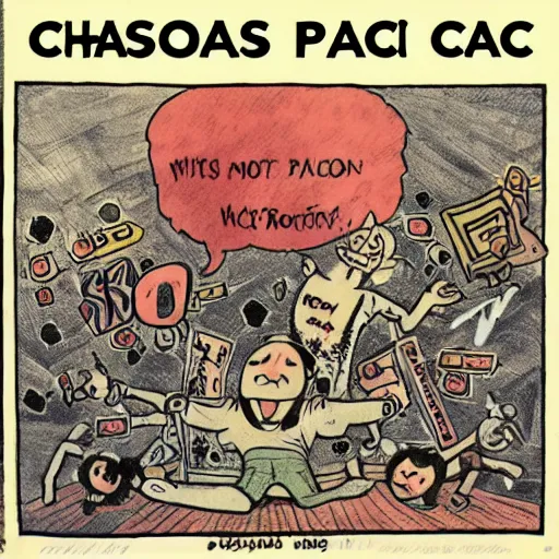 Image similar to chaos and panic