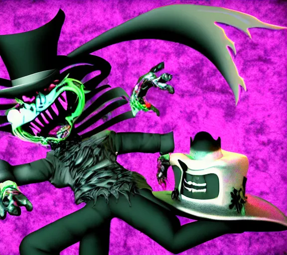 Image similar to grim-hatter, octane nightmare, deviantart hell, vcr footage, deep acid metal colors H 576