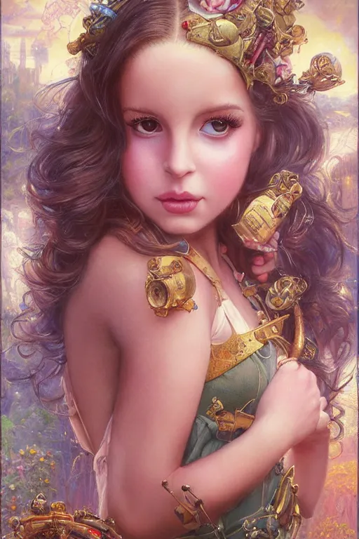 Image similar to cute shiny robot Lana Del Rey look-alike, Lilia Alvarado, Sophie Anderson, Mark Arian, Bob Byerley, Charlie Bowater, Mark Brooks, Steve Henderson, Justin Gerard, Arthur Hughes, Edward Robert Hughes, Mark Keathley, Victor Nizovtsev, Carlos Shwabe, Ross Tran, WLOP