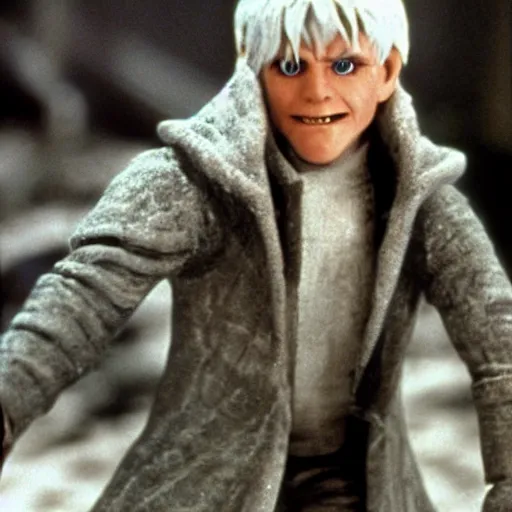 Image similar to a film still of jack frost in star wars 1 9 7 7 realistic, detailed, wearing suit