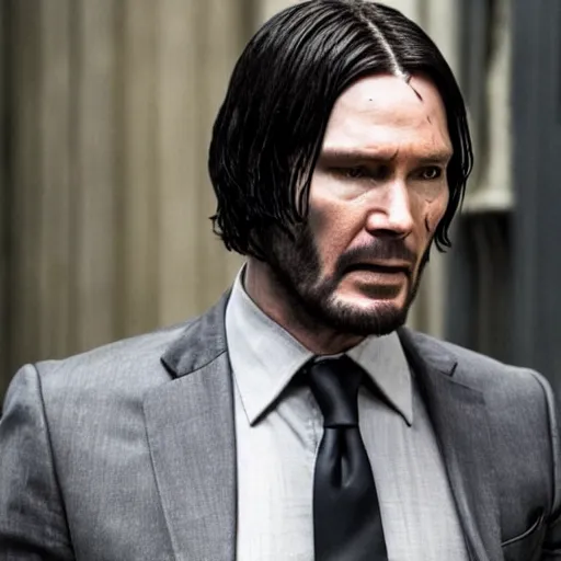 Image similar to Cillian Murphy as John Wick