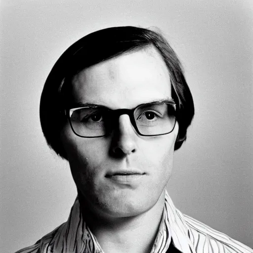 Prompt: A photograph portrait of Jerma985 with medium length wavy hair, a combover, navigator glasses, and wearing late 1970s popped collared menswear in the late 1970s, taken in the late 1970s, grainy, taken on a 1970s Polaroid Camera, realistic, hyperrealistic, very realistic, highly detailed, very detailed, extremely detailed, detailed, digital art, trending on artstation, colorized photo, colored photo