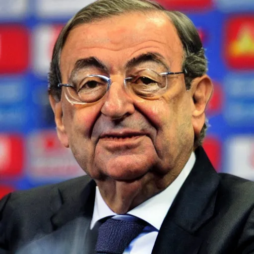 Image similar to florentino perez as egyptian pharaoh