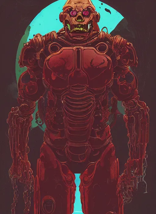 Image similar to a study of cell shaded portrait of james cameron cyborg as doom 3 concept art, llustration, post grung, concept art by josan gonzales and wlop, by james jean, victo ngai, david rubin, mike mignola, laurie greasley, highly detailed, sharp focus, alien, trending on artstation, hq, deviantart, art by artgem