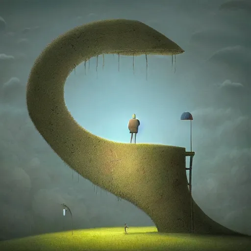 Prompt: thinking, gediminas pranckevicius