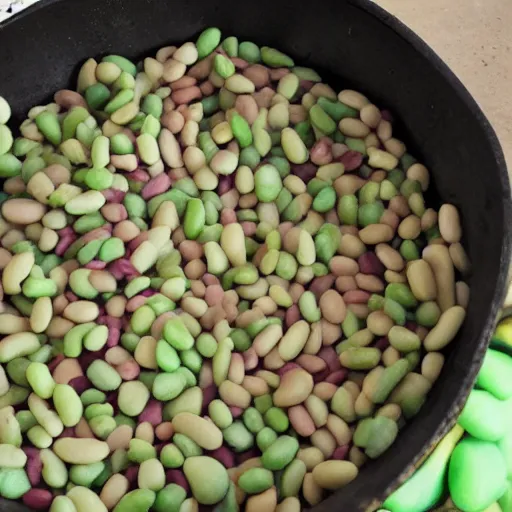 Prompt: too many lima beans