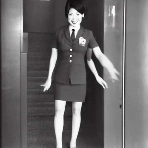 Image similar to kanazawa dressed as a flight attendant