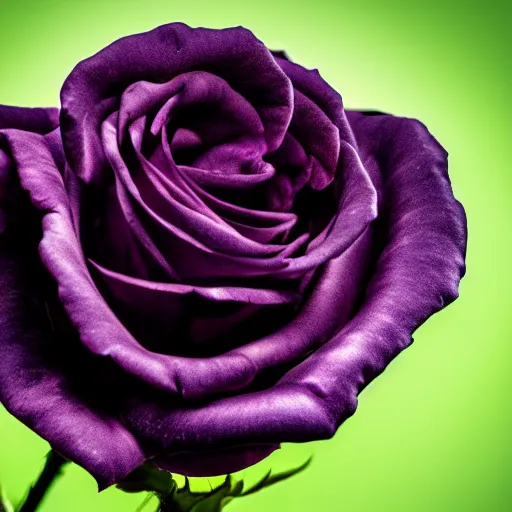 Image similar to Photo of a Rose, highly detailed, studio lighting, award winning.