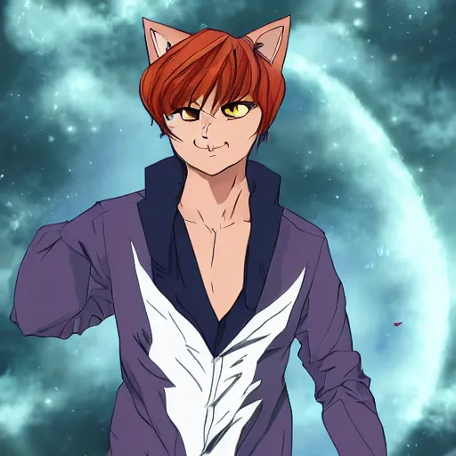 Image similar to michael yang catboy