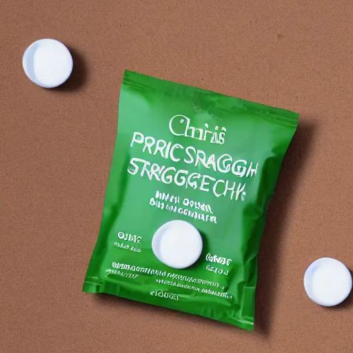 Image similar to packet of Chris Packham's Extra Strong Mints