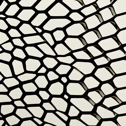 Image similar to smooth curvilinear dragonfly wings pattern by Zaha Hadid