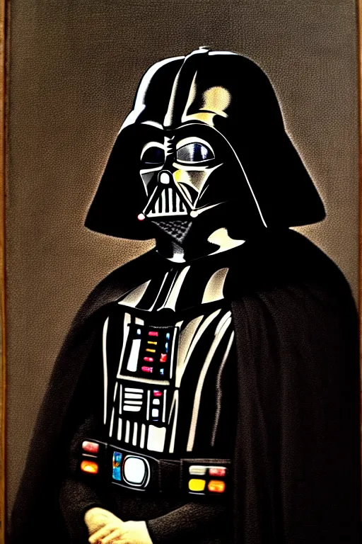 high quality celebrity portrait of darth vader, Stable Diffusion