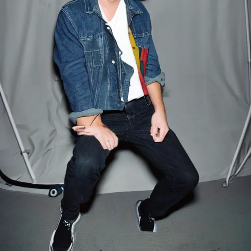 Prompt: charlie puth photographed by terry richardson