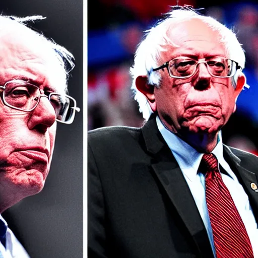 Prompt: Bernie Sanders as an NBA forward